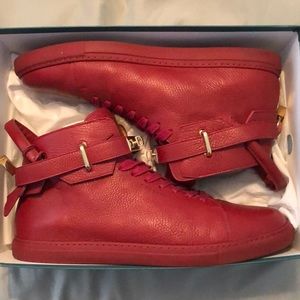 100mm Buscemi Red on Red Sneaker